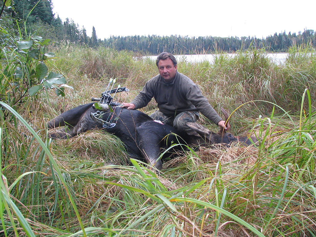 pauls first archery moose